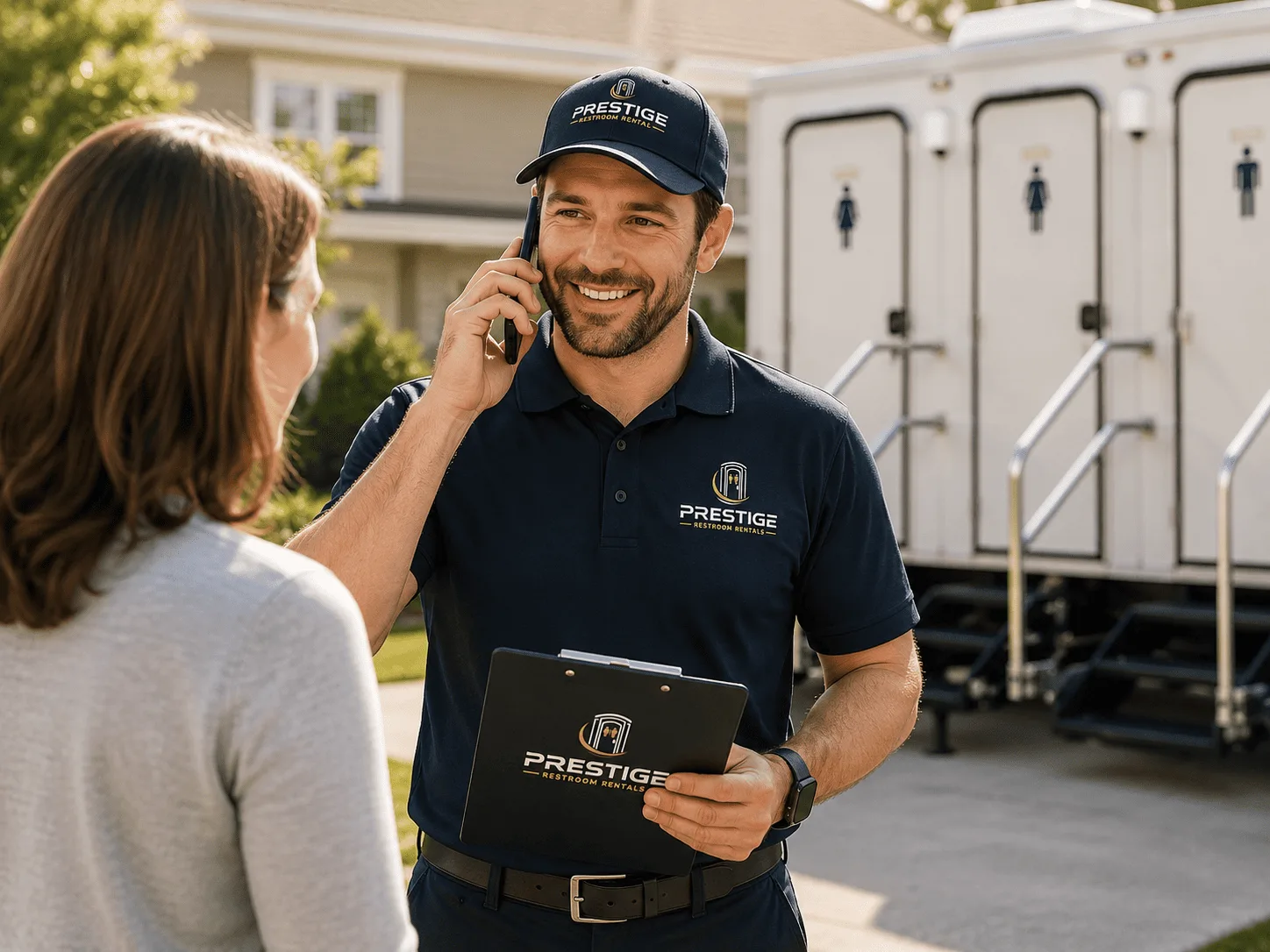 Luxury Portable Restrooms FAQs in Cloverdale, OH